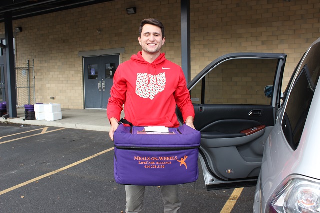Meals-on-Wheels volunteer