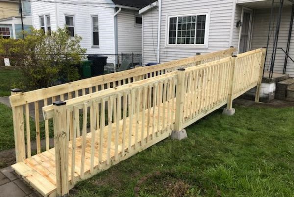 Ramp Installed at Home