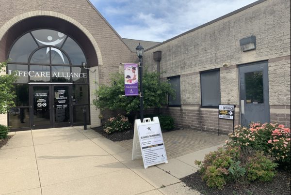 Alternate Entrance to the Columbus Cancer Clinic