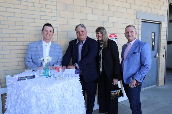 Evan Berg, Ron and Mindy Drummond, and Ben Carter 5